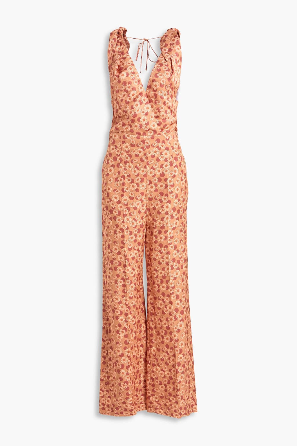 Floral Print Jumpsuit - Img 1